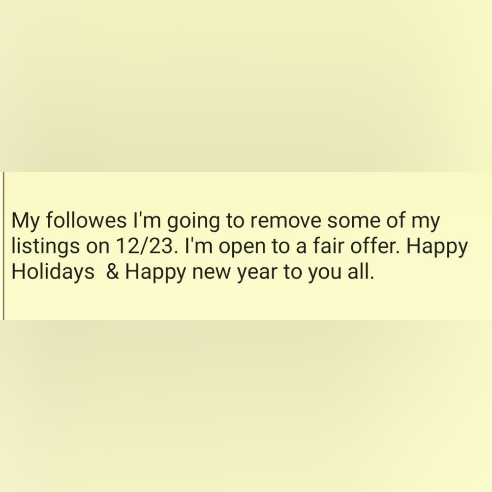 Text Message Screenshot on Yellow Background